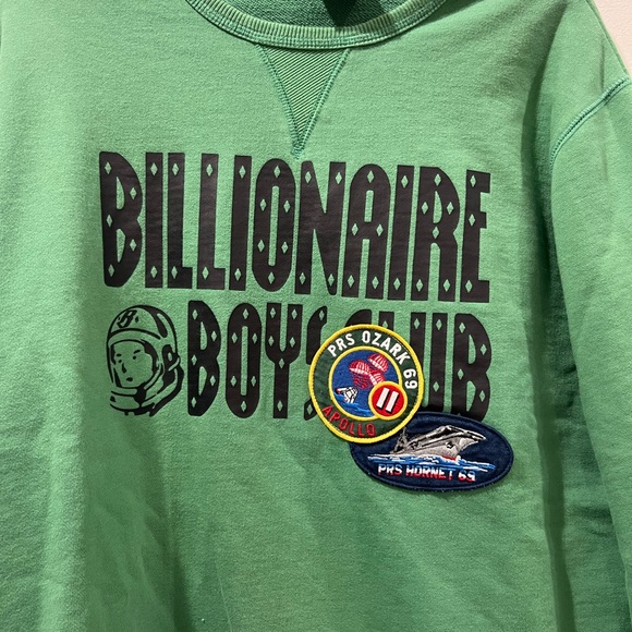 Billionaire Boys Club Forest Green Crewneck Sweatershirt - Picture 5 of 8